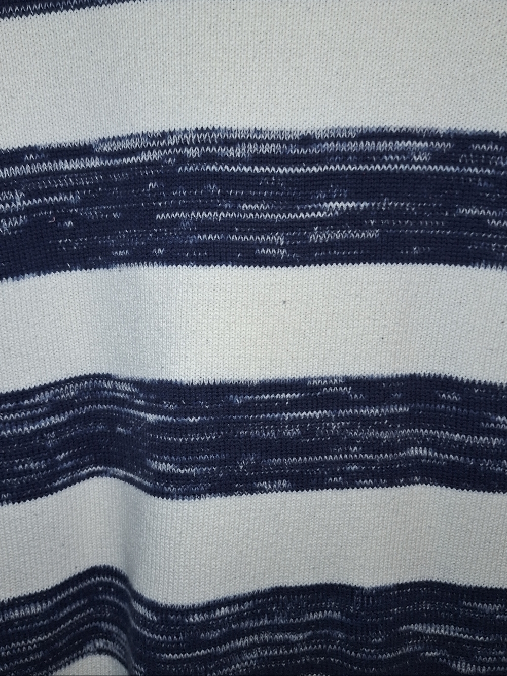 Thereabouts Striped Sweater Navy Blue White Women's XL - Picture 6 of 6